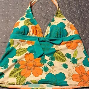 Kim Rogers tankini swim top size l
